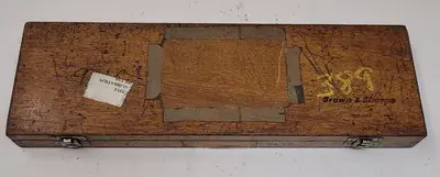 USED BROWN & SHARPE PROTRACTOR