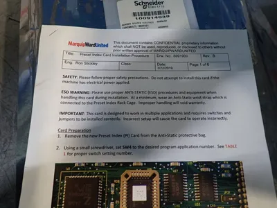 Used MARQUIP 9608960 Circuit Boards Ohio US | HGR 24 #783634
