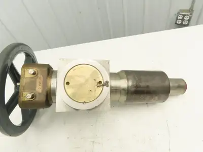 PJ Valves PL75765-40x2 High Pressure Ball Valve Hand Wheel Gear Box Bleed-Off 2"