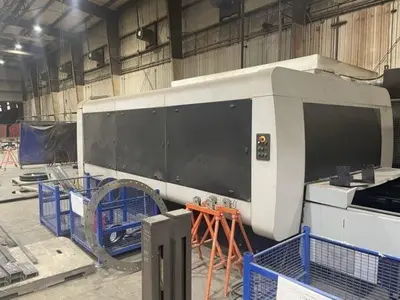 6000 Watt Bystronic BySprint Fiber 3015 Fiber Laser,  Dust Collector, Automation