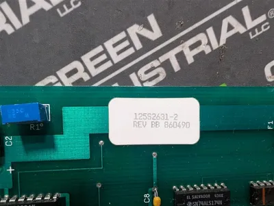 Taylor MOD 30 125S2631-2 Retropak Controller Memory Board 125P2631-1 Rev BB Used
