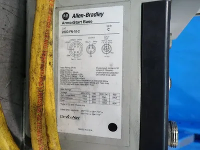 USED ALLENBRADLEY 280DF12Z10CGRW3P1
