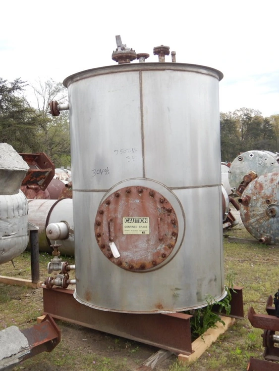 Used _UNKNOWN_ 750 Gallon Stainless Steel Tanks New Jersey US | Perry Equipment #119538