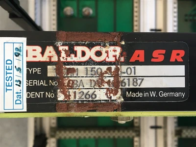 USED BALDOR TSNM 150-12-01 (1)-BALDOR, DRIVE, MODIFIED TO G393