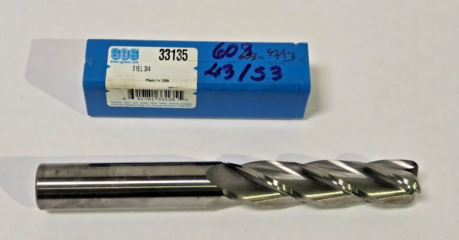 New | in-Stock SGS Does Not Apply End Mills California US | Amiron Machinery #1558035