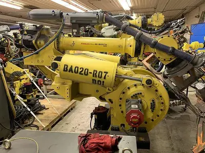 Used 2011 FANUC M900IA/600 6 AXIS CNC ROBOT WITH R30IA CONTROLLER Robots | Harbor Machinery Inc. #1283318