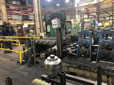 USED ABBEY ETNA 5-INCH OD TUBE MILL LINE