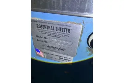 1999 ROSENTHAL WAS-7-IBZEA-24 Used Flatbed Roller Die Cutters | PlastiMach Corp (5)