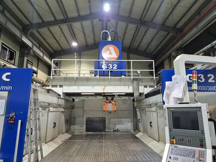 Used 2008 APEC G32 Gantry Machining Centers (incld. Bridge & Double Column) Georgia US | Shub Machinery #146573