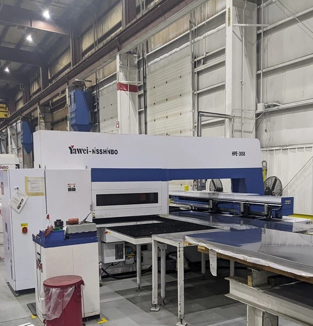 Used YAWEI-NISSHINBO HPE-3058 Turret Punches Wisconsin US | Mac-Tech #401387
