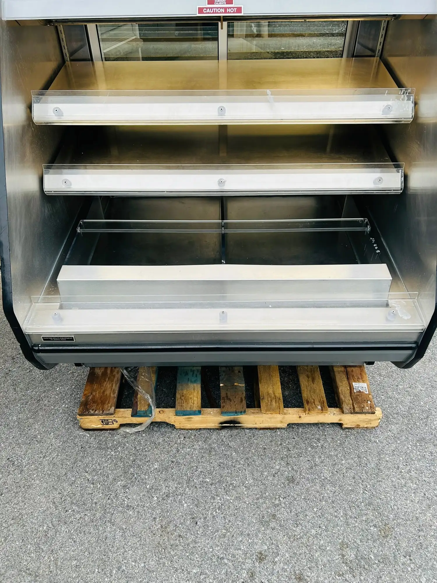 Custom Deli Inc. DILW4SS Heated Display Case Fully Refurbished