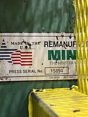 1964 MINSTER SC2-200-60-36 Straight Side Double Crank Press | Universal Press & Machinery (UPM) (12)