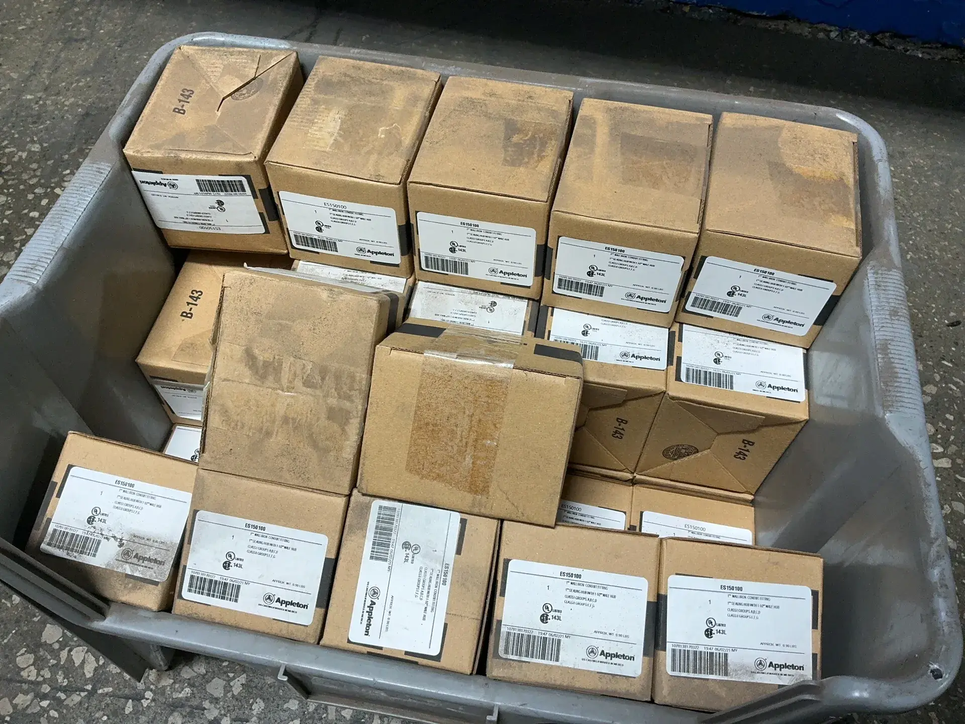 Used APPLETON ES150100 Electrical Fittings Ohio US | HGR 24 #1345389