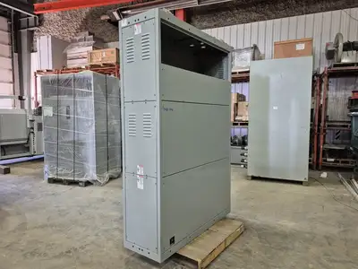 Double Fused Interrupter Switch 5 kV, 4160 Volts & Conduit Cabinet