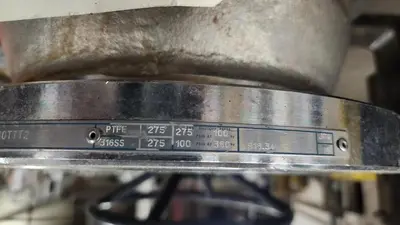 Dynatorque 7D-33-2600 Manual VBALL Valve 6in 316SS STOCK PF-208
