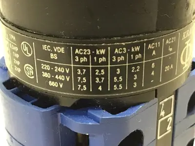 Used KRAUS & NAIMER CA11 A730 Relays & Switches Michigan US | Ideal Machinery #1318691