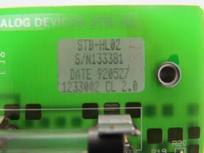 Analog STB-HL02 B I/O Input Output Circuit Board Card 40-Wire Screw Terminal