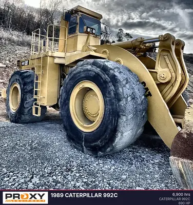 Used 1989 CATERPILLAR 992C Wheel Loaders Oklahoma US | Proxy Equipment #1381705
