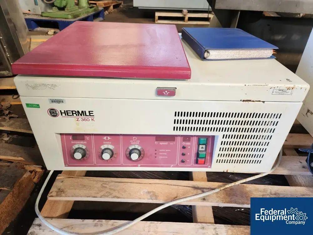 USED Hermle Hermle BHG Temperature Controlled Centrifuge, Model Z360K