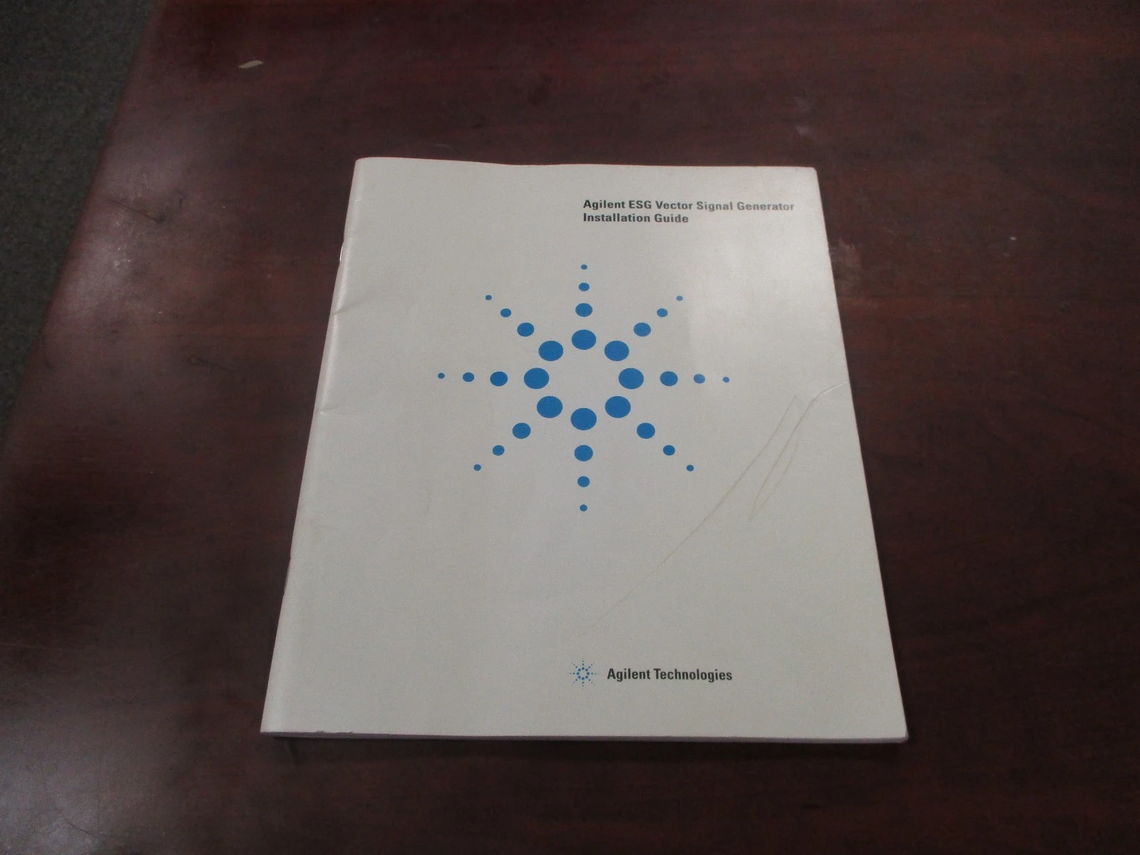 AGILENT Used ESG VECTOR SIGNAL GENERATOR INSTALLATION GUIDE