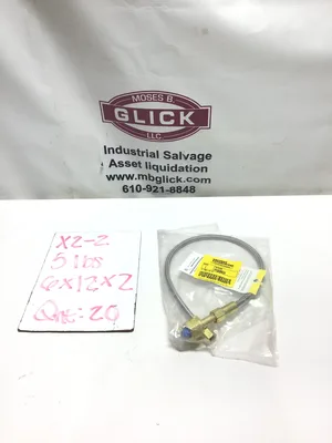 Western Enterprises PF350M24 – PF-350N X 1/4F-24 Flexible Stainless Steel Hose Pigtail