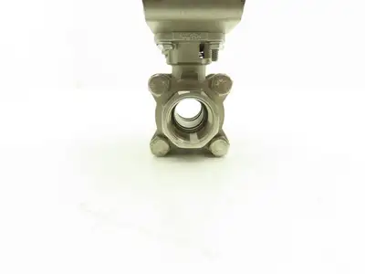 DuraValve DM340 3/4" Manual Ball Valve With Limit Switch On/Off Indicator Box