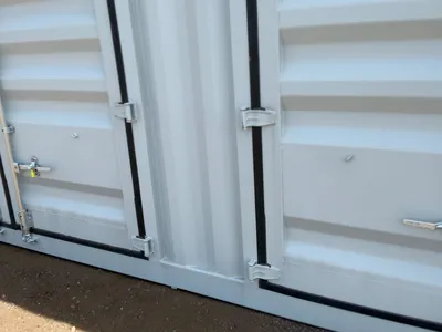 2026 40’L x 8’W x 9’ 6”T High Cube Shipping/Ground Container, swing doors on one end and four sets o...