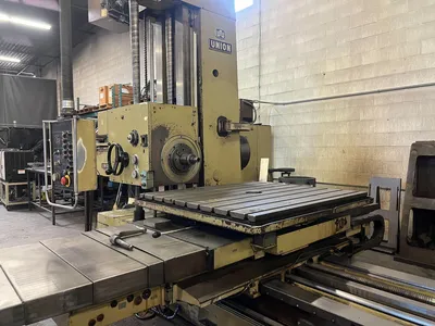 1987 UNION BFT 90/3-1 Horizontal Table Type Boring Mills | Olympia Technical Services (1)