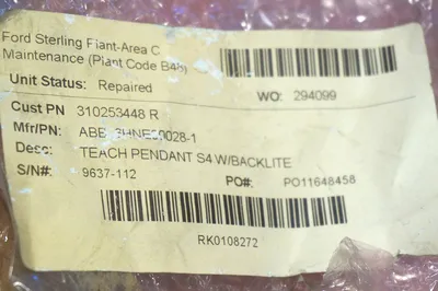 ABB 3HNE00028-1 TPU2 TEACH PENDANT 3HNE000281