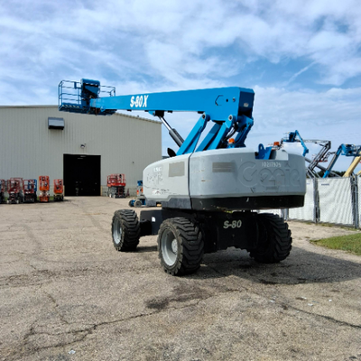 Used 2017 S-80X Genie Telescopic Boom Lifts Wisconsin US | Stack Equipment #1418854