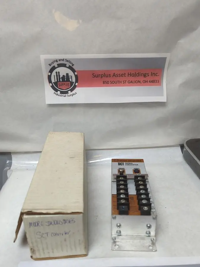 USED MOORE INDUSTRIES SCT