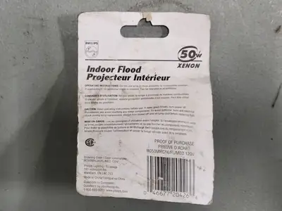 50W Halogen Flood Light Bulb