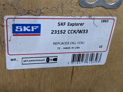 SKF 23152 CCK/W33 Spherical Roller Bearing 260mm x 440mm x 144mm New NIB