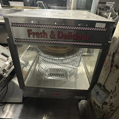 174-0164 Benchmark 51018 Humidified Countertop Pizza Hot Case