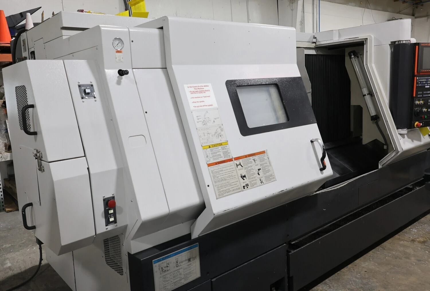 2007 MAZAK QUICK TURN NEXUS 450-ll-M-1000U Live Tooling CNC Universal 6.5" Big Bore Turning Center.