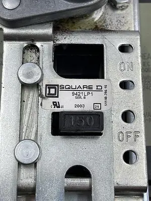 Used SQUARE D SQUARE D KAL36150, 9421LP1 SER B Misc Electrical & Power Parts | ND Industrial Surplus #1214496