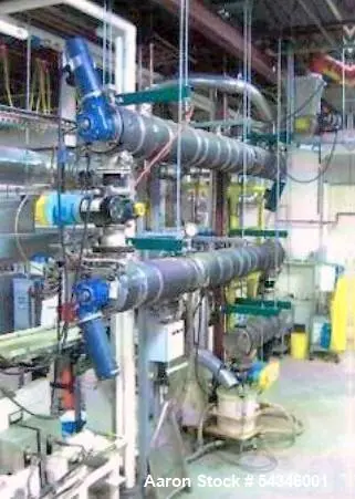 Used Modular Multistage Continuous Processor Debranner – 8” Diameter, 5-Stage, 304 Stainless (Pilot Plant)