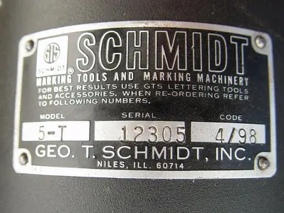 USED 1998 GEO T SCHMIDT 5-T