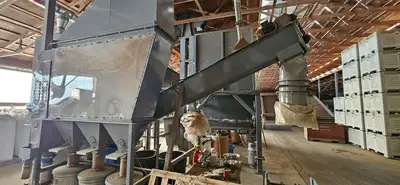 Hemp Milling Line D3-1000ED w/ Dust Collector