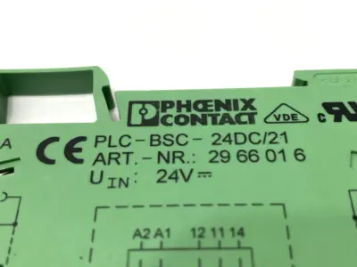 Used PHOENIX CONTACT PLC-BSC-24DC/21, 2966016, & 2961105 Relays & Switches | Maverick Industrial Sales #1109971