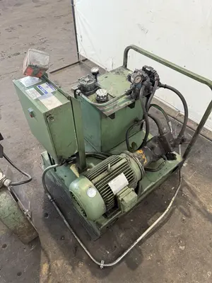 70 TON FRANKLIN HYDRAULIC C FRAME HYDRAULIC WEB PUNCH. STOCK # 0887225