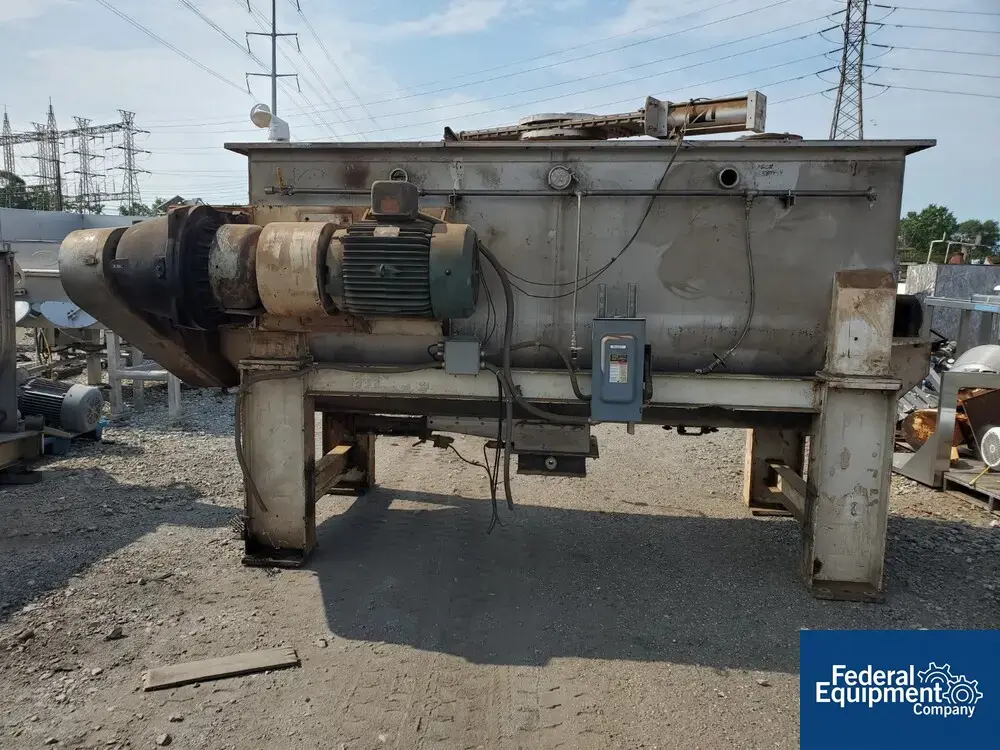 USED Walter Equipment 85 Cu Ft Walter Equipment Ribbon Blender, S/S