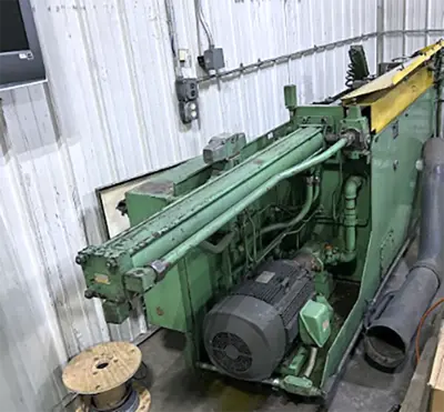 USED 1976 OHIO 5 Ton Horizontal Pull Broach
