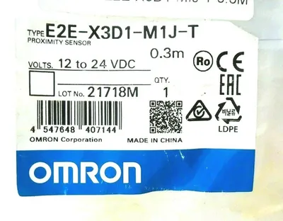 NEW OMRON E2E-X3D1-M1J-T PROXIMITY SENSOR E2EX3D1M1JT