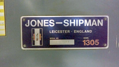 Used JONES & SHIPMAN 1305 Universal Cylindrical Grinders Pennsylvania US | Hadanich Machine #1439148