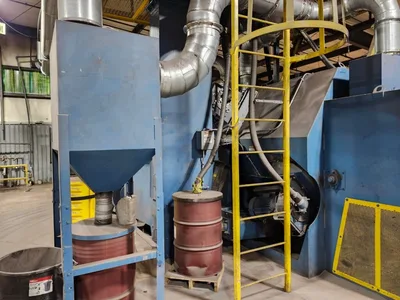 Used VIKING MB2424/VK4300 Shot Blast Cleaning (Peening / Airless) Georgia US | The Equipment Hub #1304949