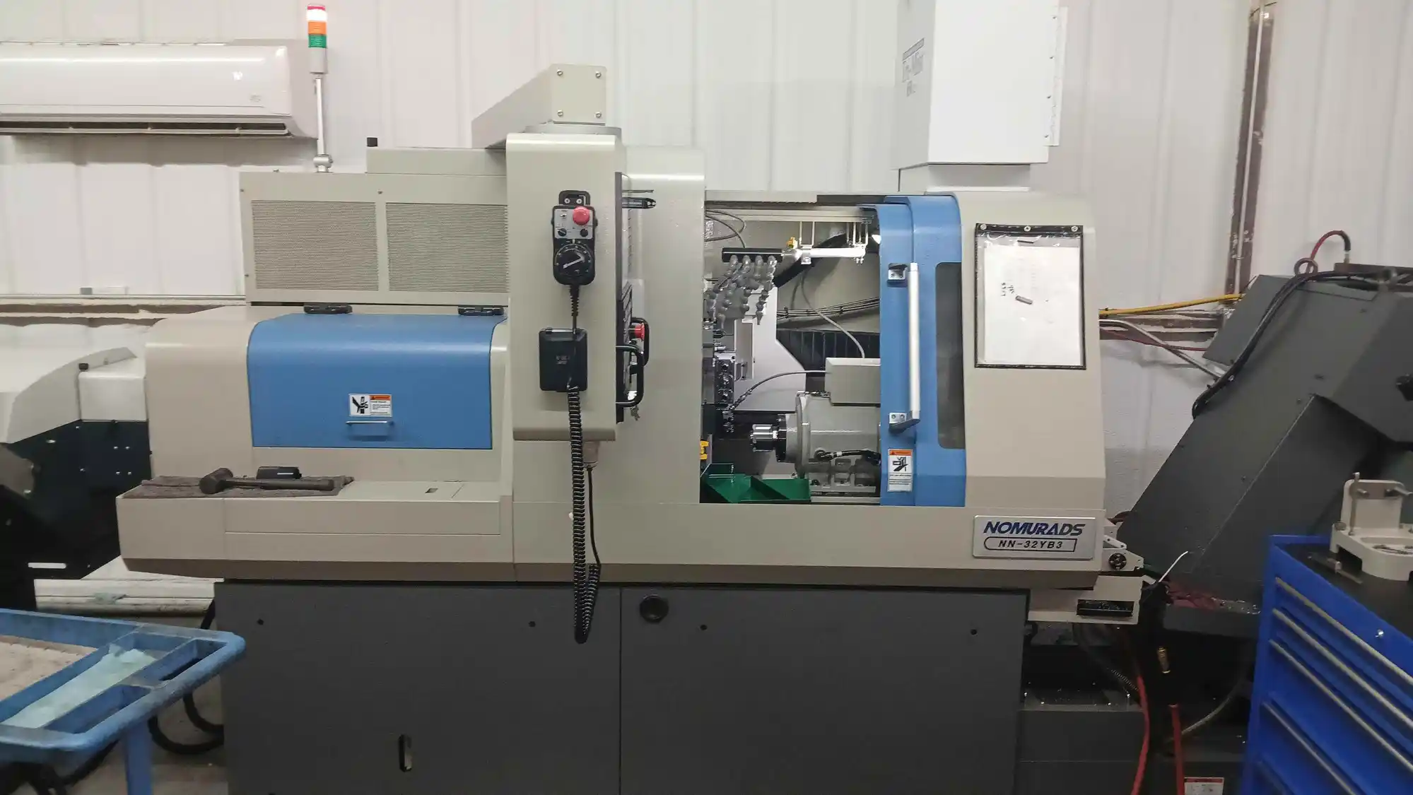 Used 2022 NOMURA NN32YB3 Swiss Type Automatic Screw Machines Ohio US | UniversalAutomatics.com #1440053