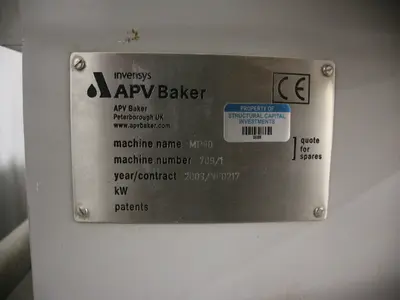 Used APV BAKER MP80 Extruders Illinois US | M&M Equipment Corp. #1377273