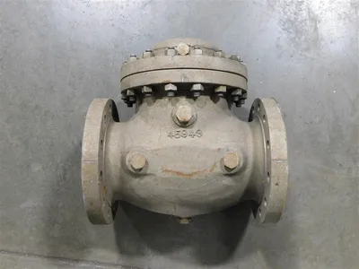 4" Aloyco 45943 Stainless Steel Globe Valve Class 300 CF8M Used