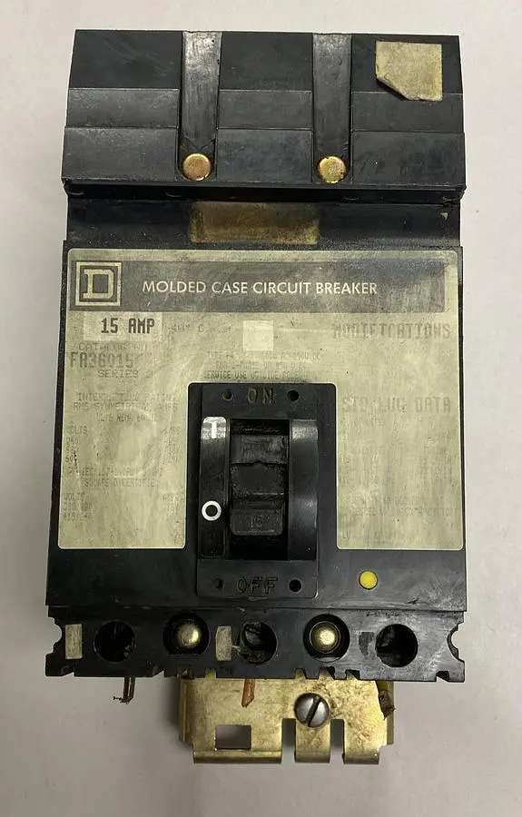 Used SQUARE D FA36015 Miscellaneous Equipment (Electrical & Power) Ohio US | Surplus Asset Holdings #1243420